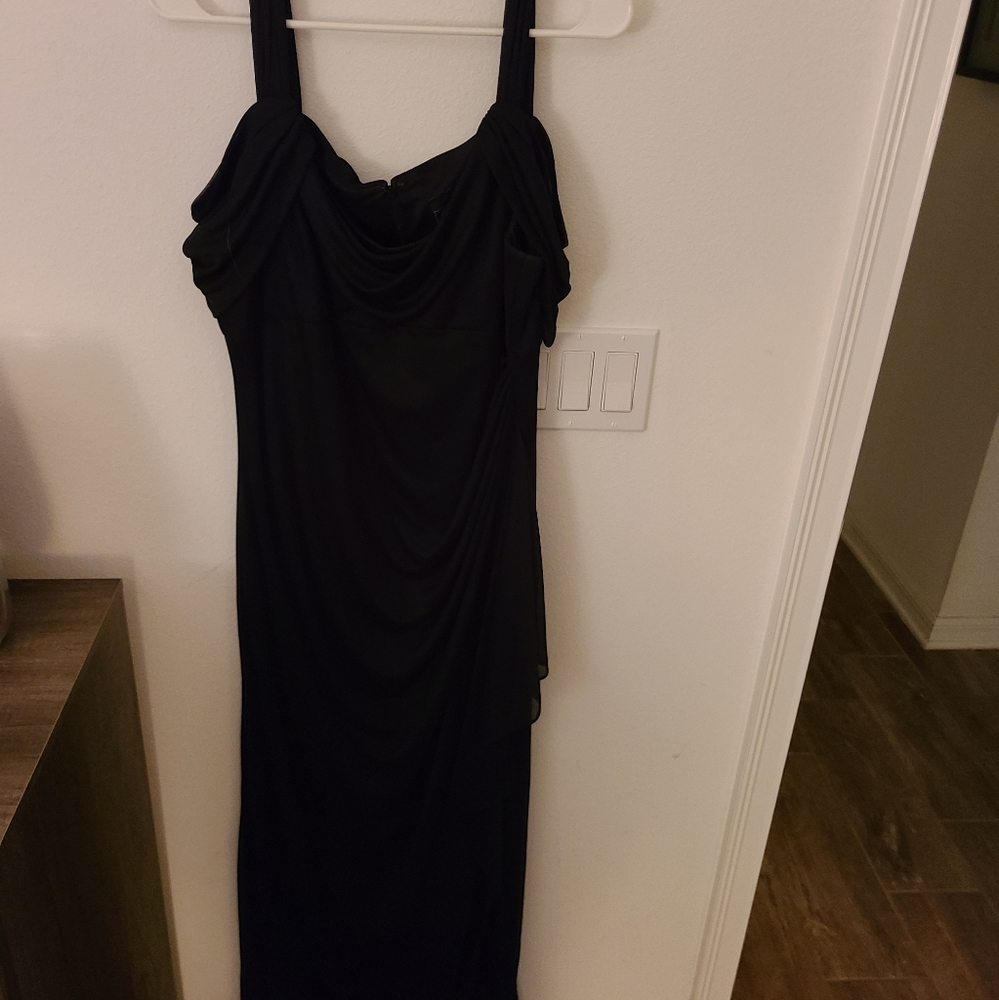 Long black dress